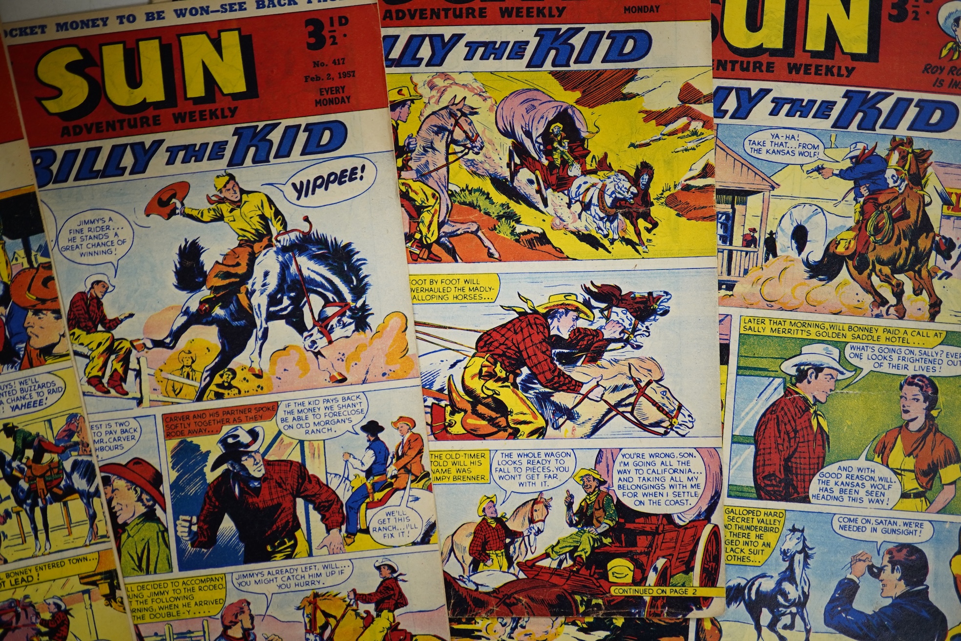 The Sun Adventure Weekly from 1956